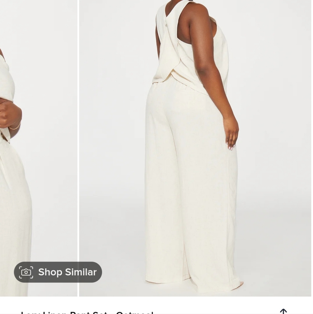 Linen Pants Suit
